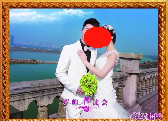 婚纱照图片(3780x2835)psd模版下载