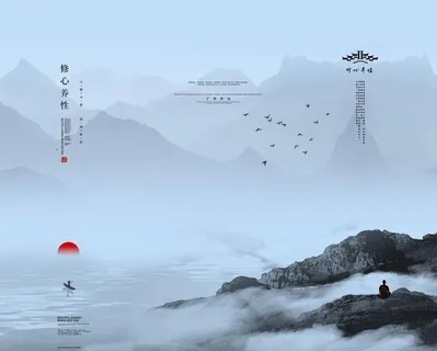禅意山水 图片 禅意山水 图片