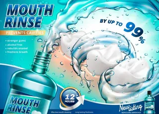 牙齿 矢量广告 牙膏 牙齿护理图片