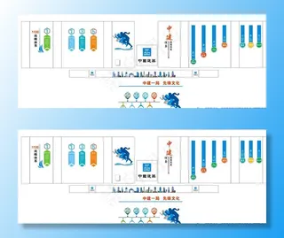 中建文化墙图片