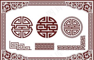 中式边框图片