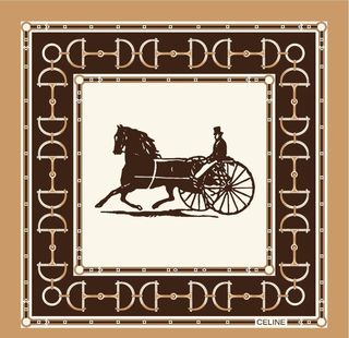 大牌 方巾 老爷车 马车图片