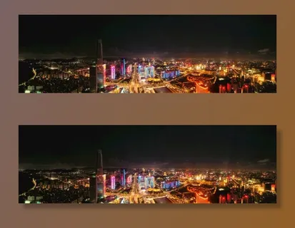 东莞中心夜景 东莞中心夜景