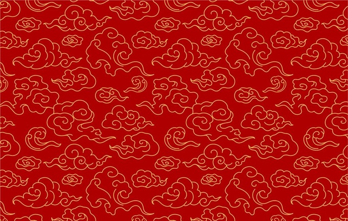 祥云底纹图片ai矢量模版下载