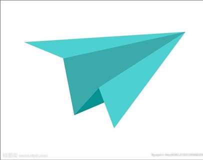 矢量纸飞机图片