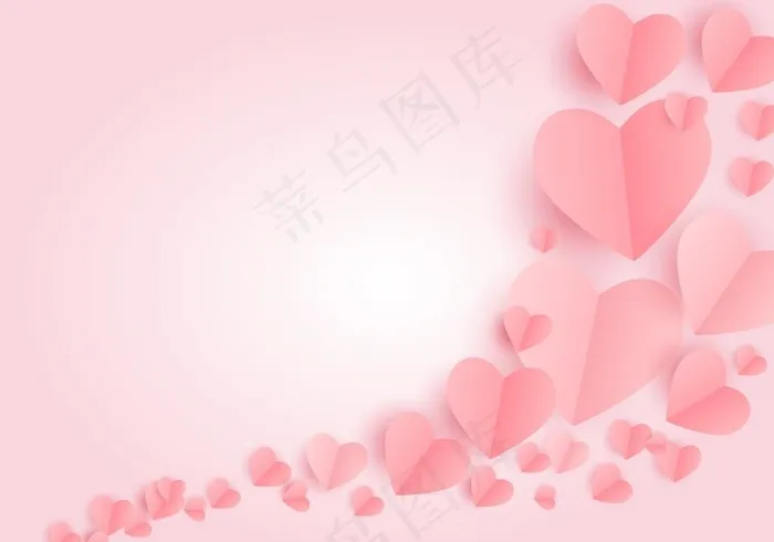 爱心图片eps,ai矢量模版下载