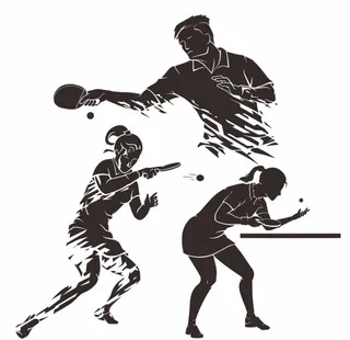 乒乓球运动素材图片