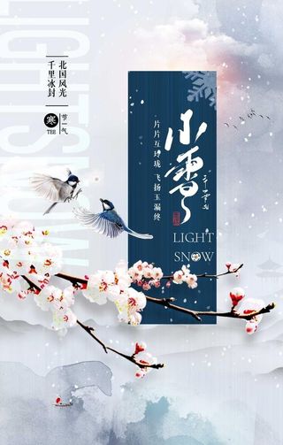 小雪图片
