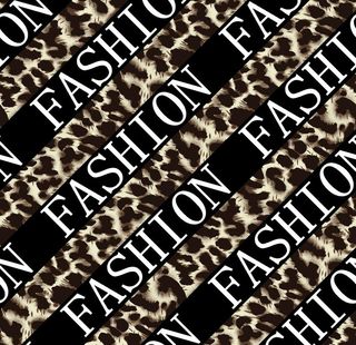 豹纹字母图片