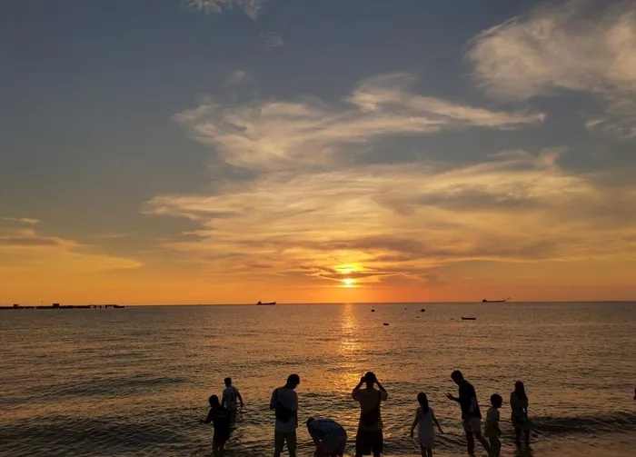 夕阳图片