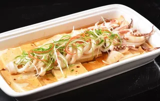 豆腐蒸鱿鱼图片