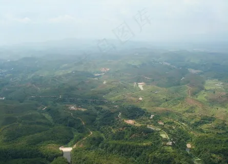 霍山鸟瞰图片 霍山鸟瞰图片