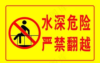 警示牌图片