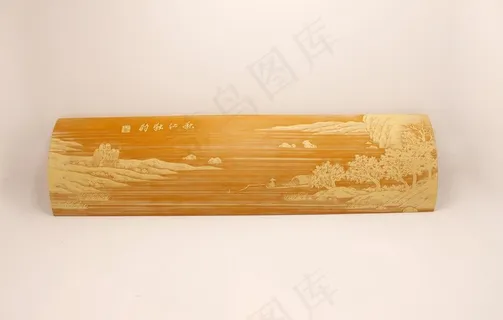 留青竹刻臂搁图片