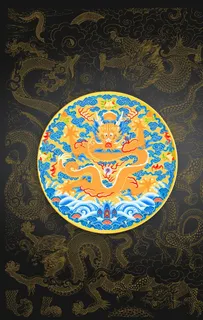 中国风传统龙花纹图片 中国风传统龙花纹图片