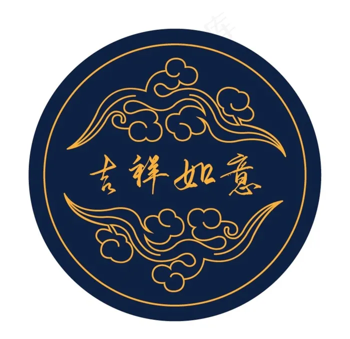 祥云 图片ai矢量模版下载