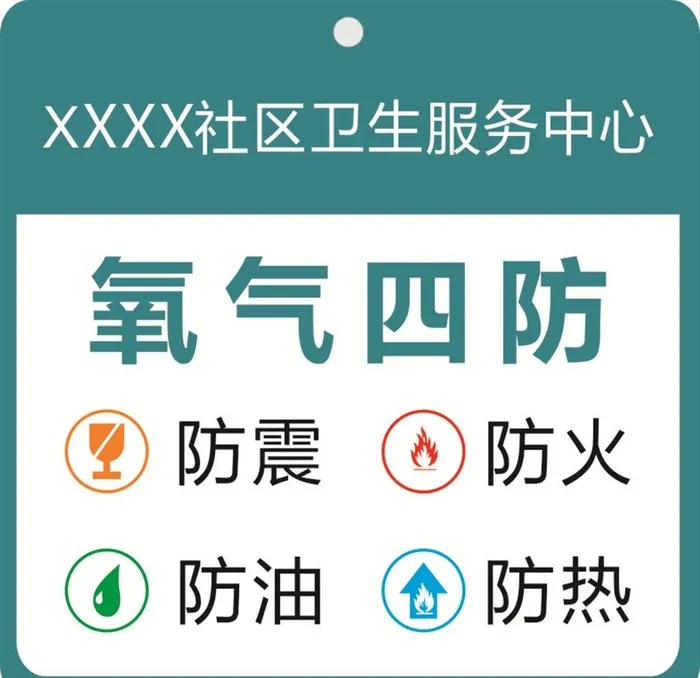 氧气四防图片cdr矢量模版下载