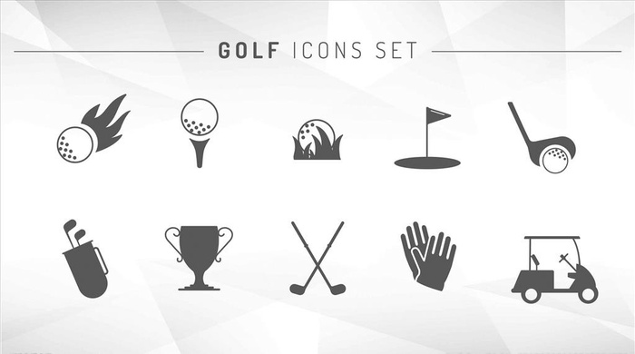 高尔夫球图标图片