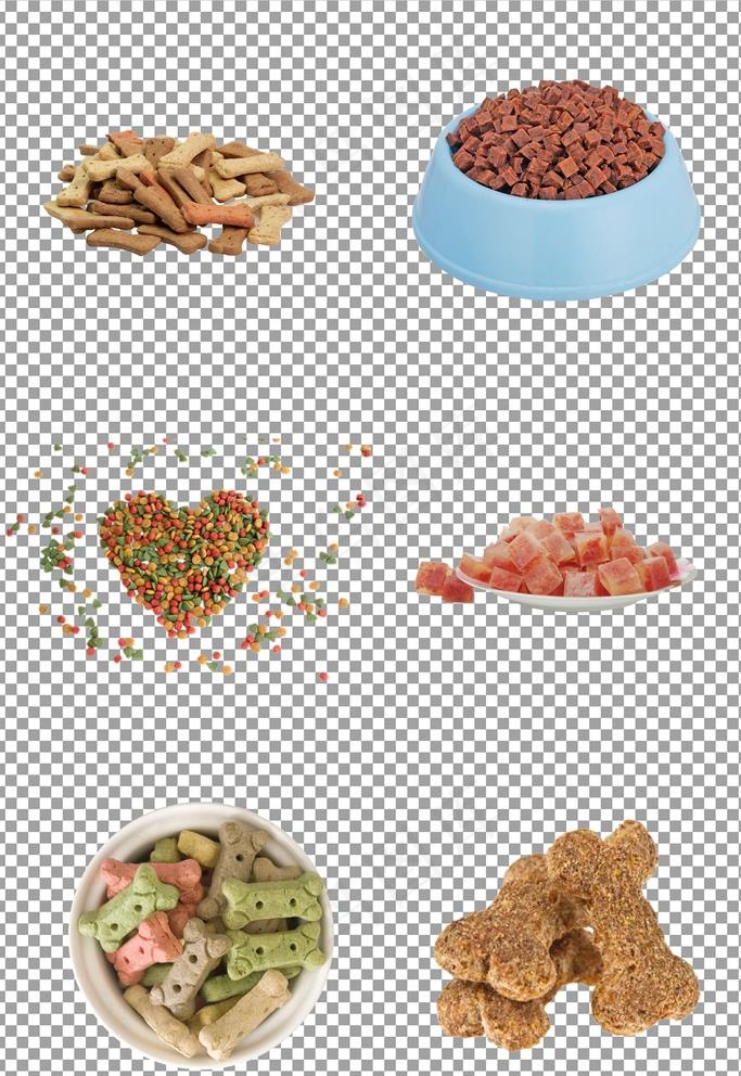 狗粮骨头饼干图片