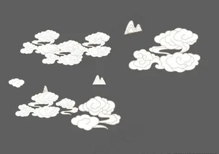 祥云矢量 中式古风 国潮图片