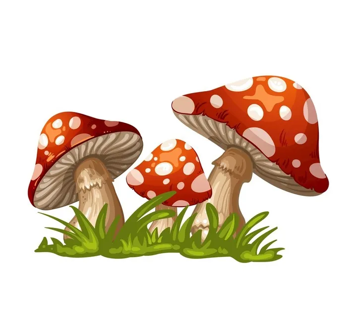 卡通蘑菇图片eps,ai矢量模版下载