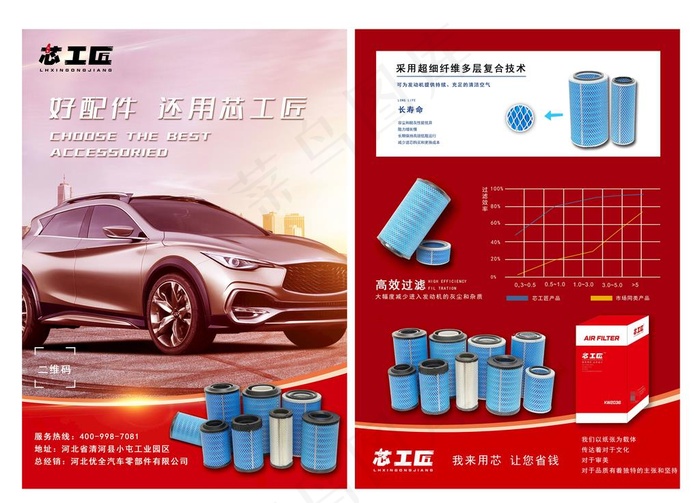 汽车配件图片psd模版下载