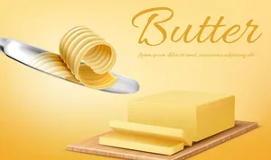 黄油面点食品海报图片