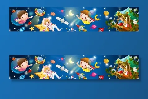 卡通太空图片