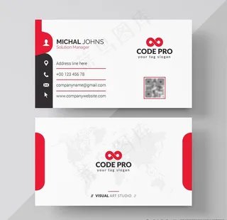 高档商务名片图片