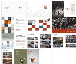 装饰装修公司企业画册图片