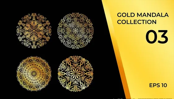 曼陀罗花纹图片