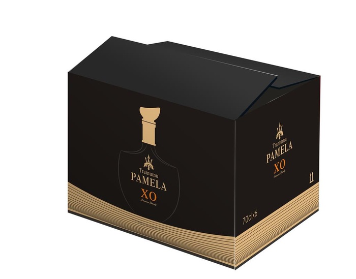 酒水外箱设计效果图图片