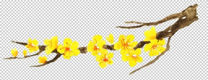 梅花免扣元素图片(3257x1365)