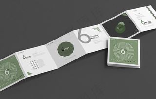 六折页设计图片