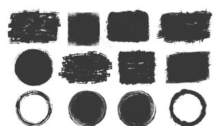 毛笔笔迹笔刷图片