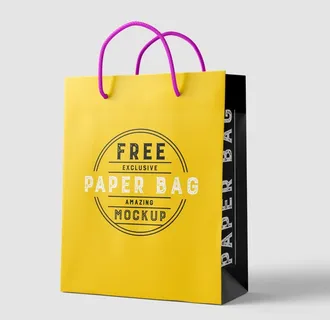 手提袋样机图片