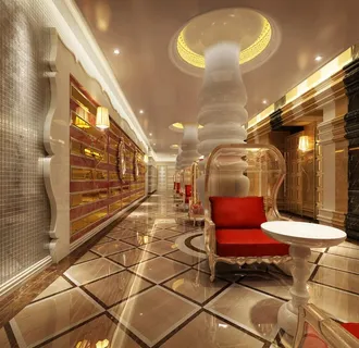 洗浴中心走廊装饰图片 洗浴中心走廊装饰图片