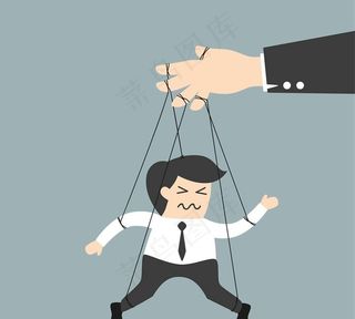 卡通商人木偶图片