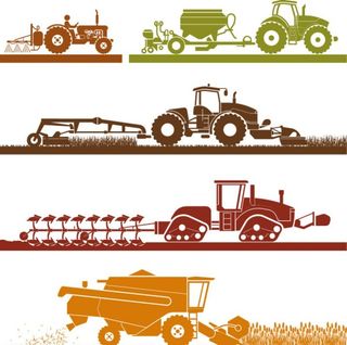 耕作农具设备图片