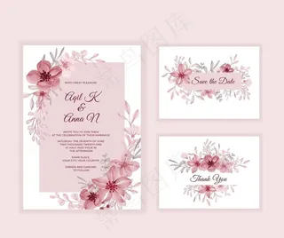 婚礼 结婚 请柬 邀请函   图片