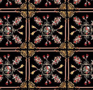 范思哲 versace 花纹图片