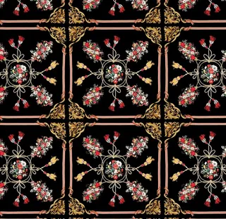 范思哲 versace 花纹图片