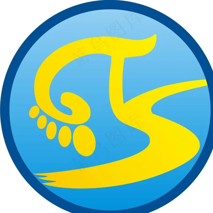 足疗logo图片cdr矢量模版下载