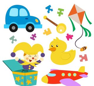 卡通儿童玩具图片