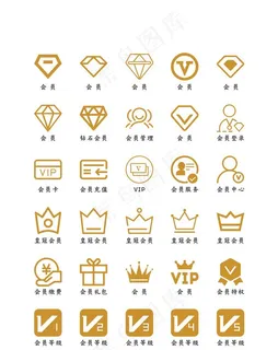 会员图标图片