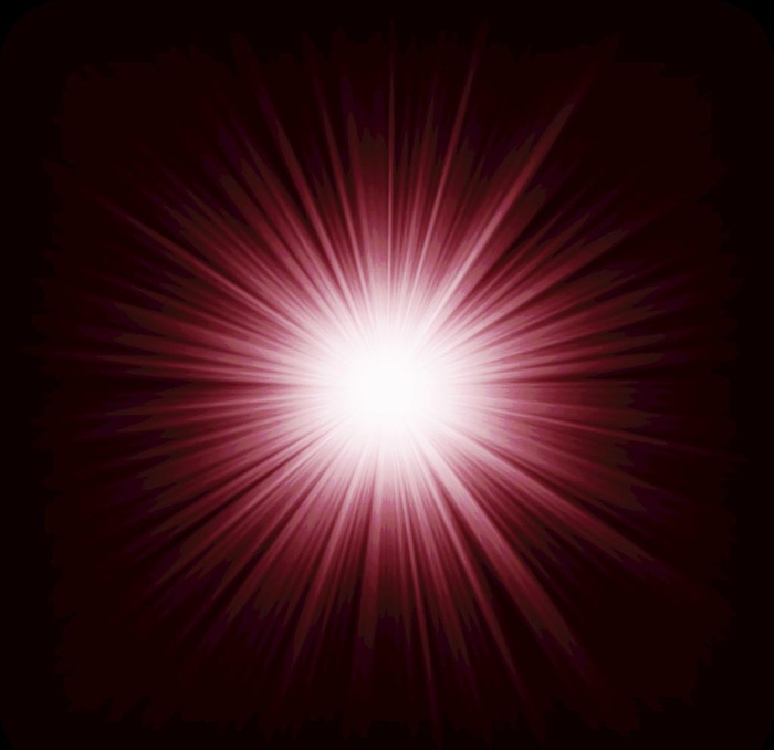 圆形放射光效图片