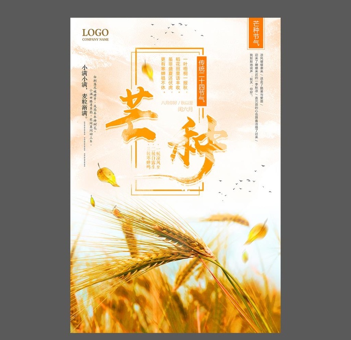 二十四节气芒种图片(3543x5315)psd模版下载