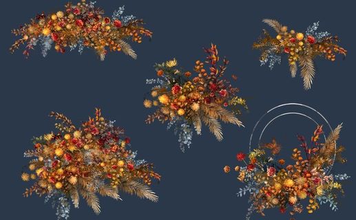 婚礼花艺素材图片