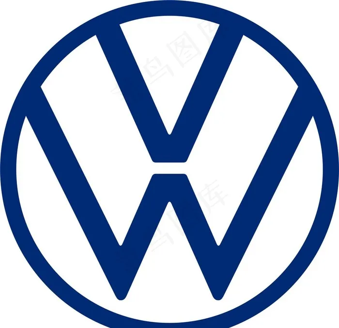 大众汽车logo图片cdr矢量模版下载