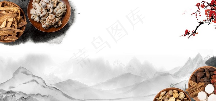 中医中药背景图片